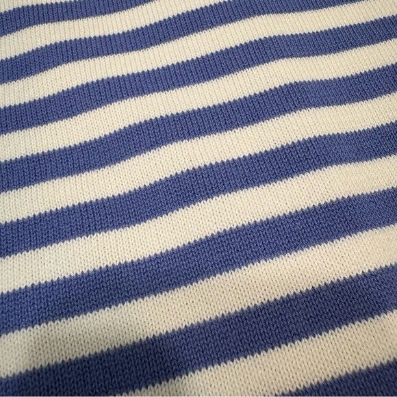 Gudrun Sjoden Blue and White Striped Cardigan Sweater Organic Cotton Size XS - Picture 6 of 12